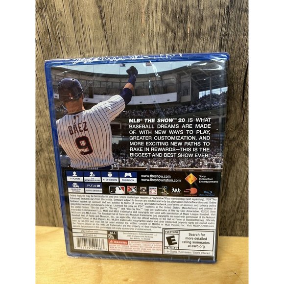MLB the Show 20 - Sony Playstation 4 PS4 - NEW & SEALED - Baseball Video Game - Picture 2 of 6